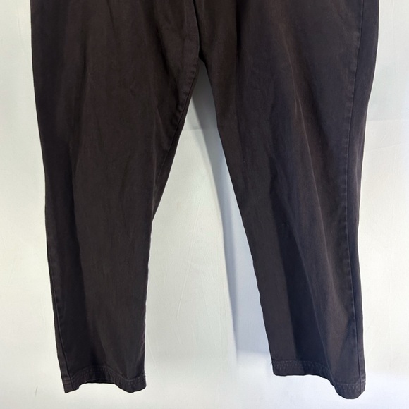 Big Bud Press Dark Brown Pencil Pants 100% Cotton Tapered Leg Utility 1XL - Picture 4 of 7